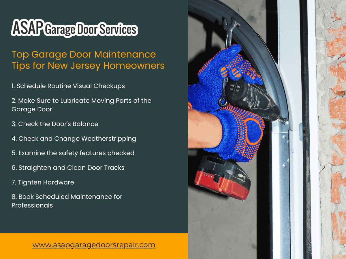 Garage Door Maintenance in New Jersey 