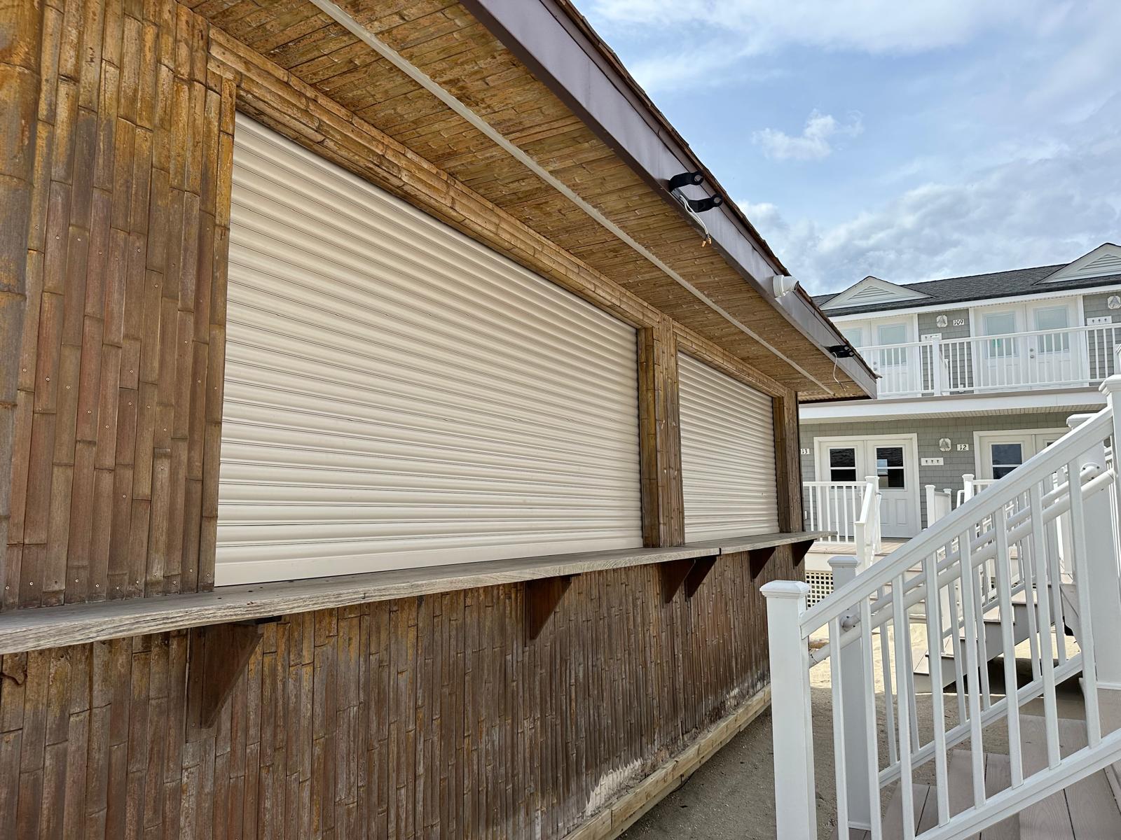 Security Shutter Hurricane Sideview