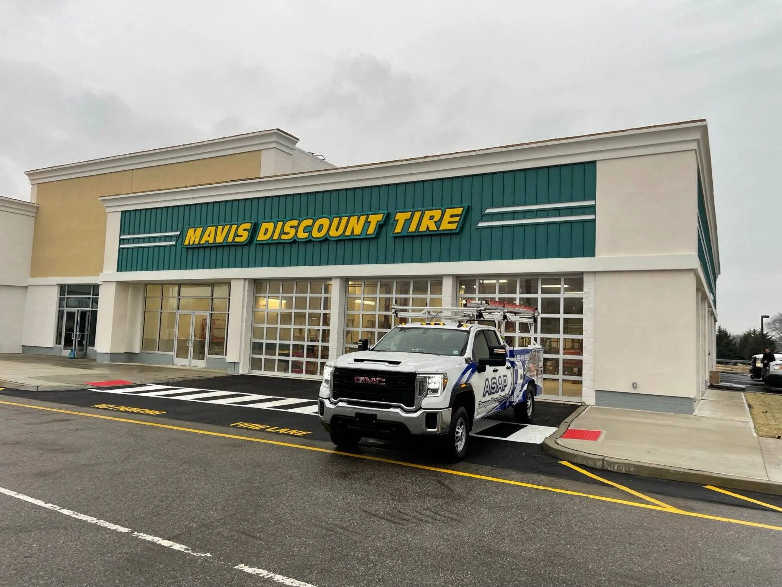 Woodbridge Township Garage Installation Banner